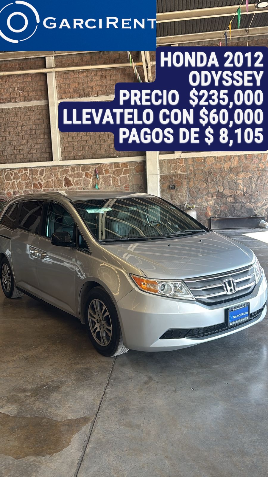 HONDA ODYSSEY 2012